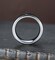 Tungsten wedding band, silver wedding ring, unilateral inlay ring, gift for him, Valentine's day gift, 8mm wide band, men's wedding band product 4